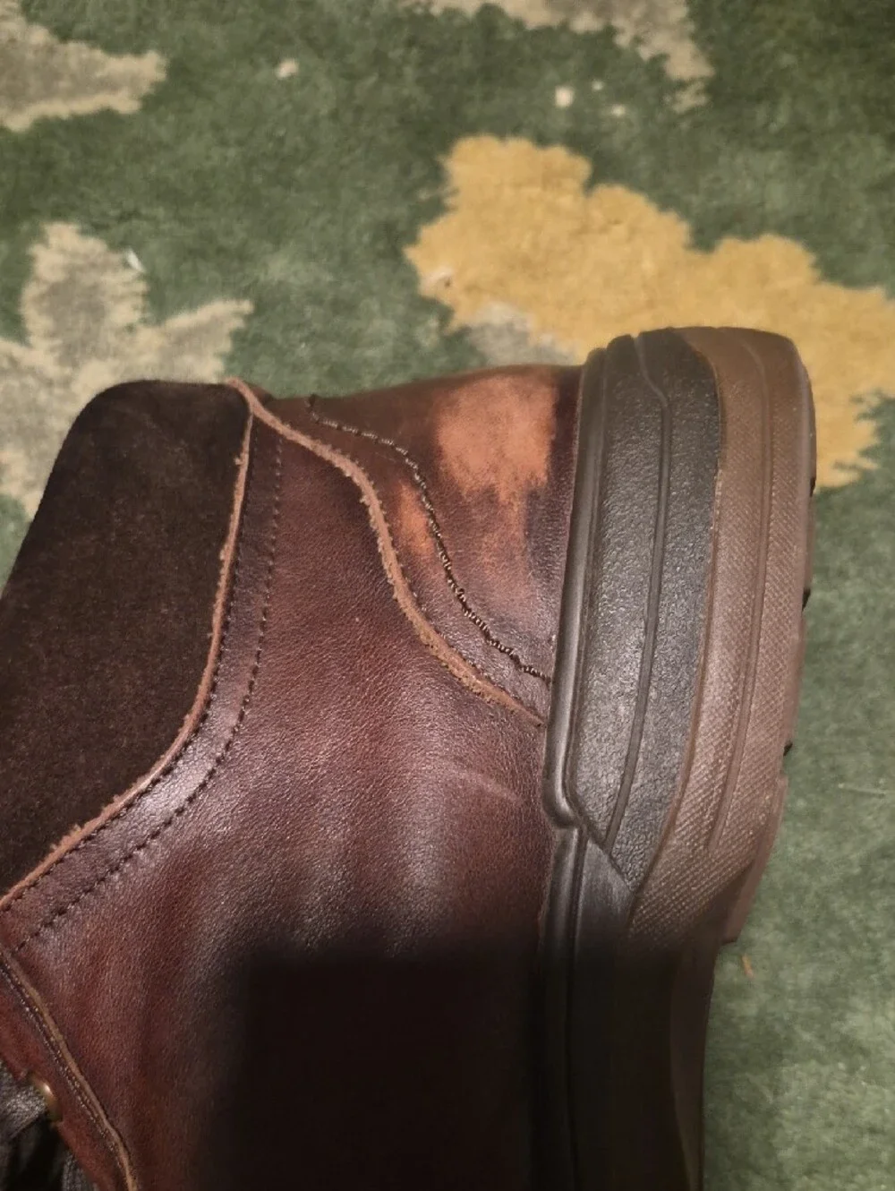 Mephisto Men’s Brown Leather Chukka Boots